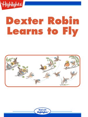 cover image of Dexter Robin Learns to Fly